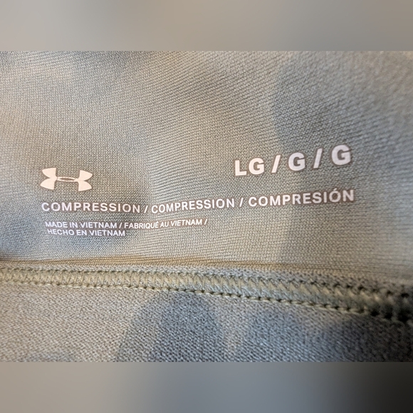 Under Armour Crossback Mid Bra, Sports Bra With Compression Green Size L NWOT - Picture 7 of 9